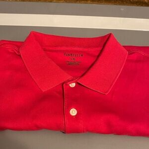Van Heusen Men's Vibrant Red Polo
